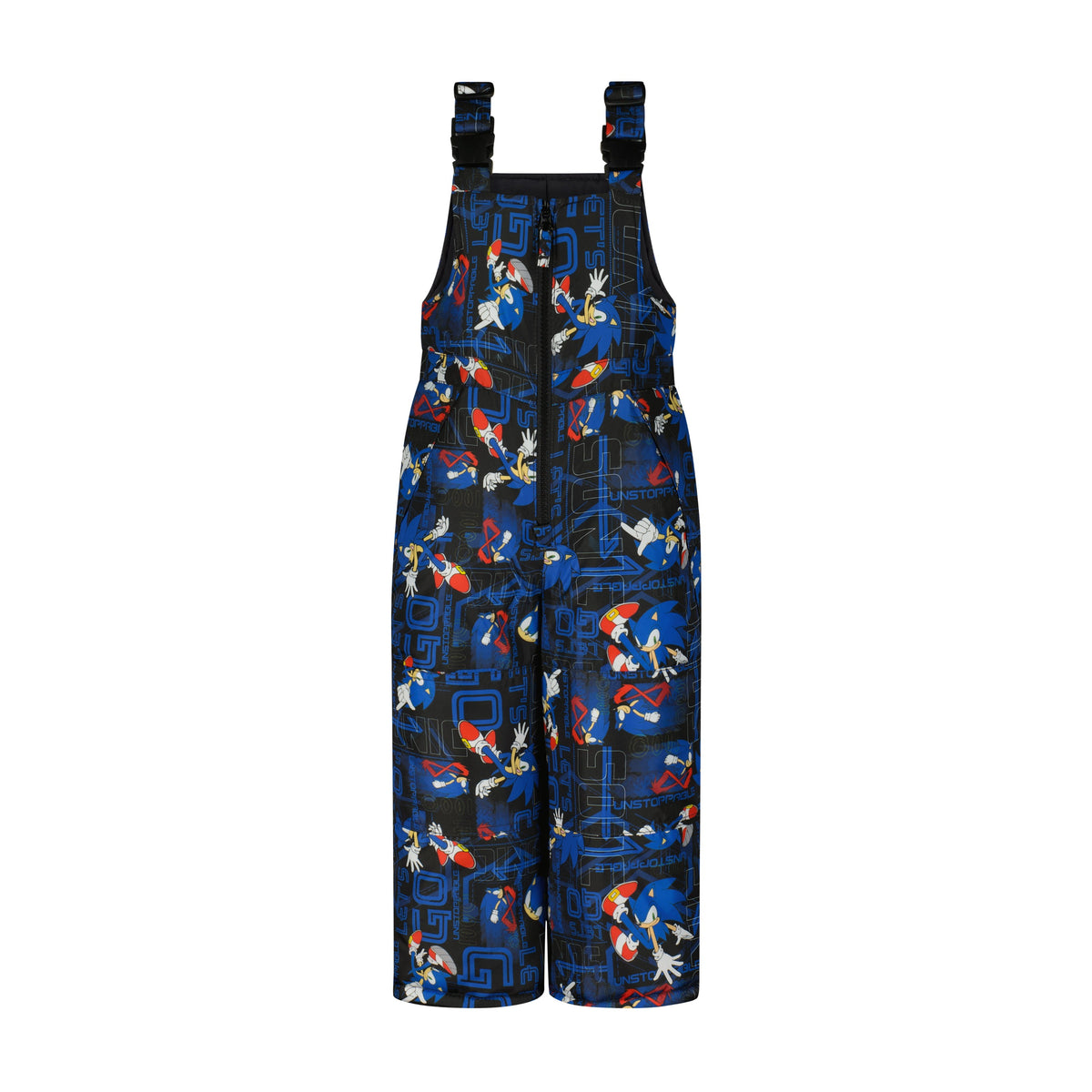 SEGA Sonic the Hedgehog Infant Printed Bib Snow Pants