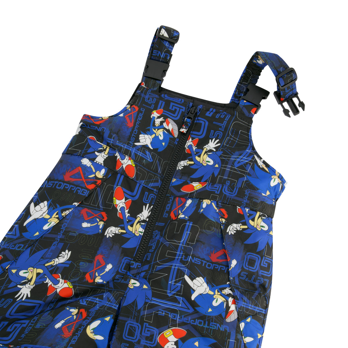 SEGA Sonic the Hedgehog Infant Printed Bib Snow Pants