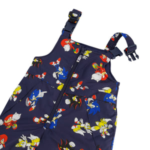 SEGA Sonic the Hedgehog Infant Printed Bib Snow Pants